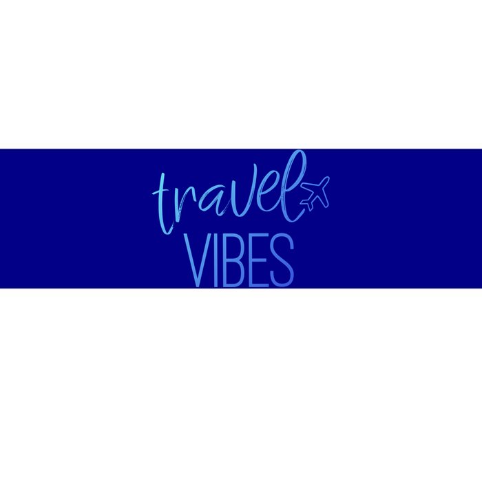 Travel Vibes Vacay Mode Wanderlust Gift Bumper Sticker