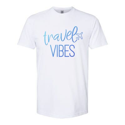 Travel Vibes Vacay Mode Wanderlust Gift Softstyle® CVC T-Shirt