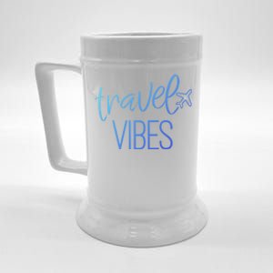 Travel Vibes Vacay Mode Wanderlust Gift Beer Stein