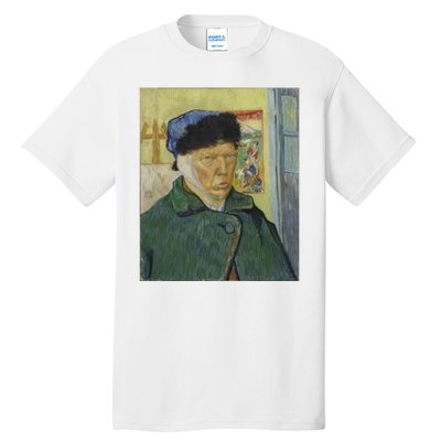 Trump Vincent Van Gogh Funny 2024 Tall T-Shirt