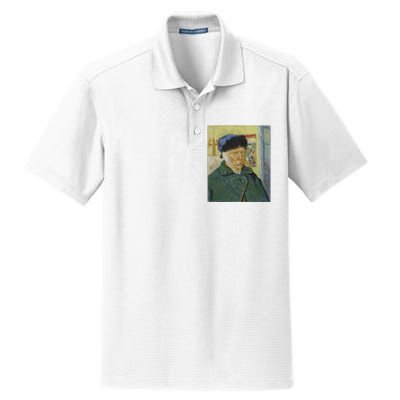 Trump Vincent Van Gogh Funny 2024 Dry Zone Grid Polo