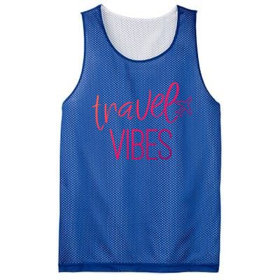 Travel Vibes Vacay Mode Wanderlust Gift Mesh Reversible Basketball Jersey Tank