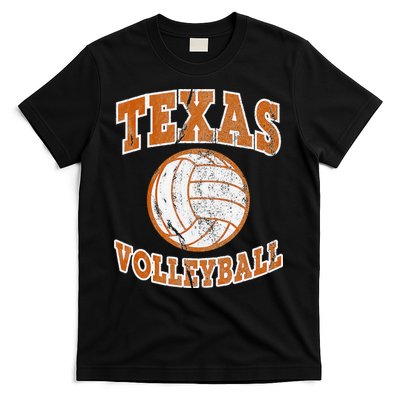 Texas Volleyball Vintage distressed  T-Shirt