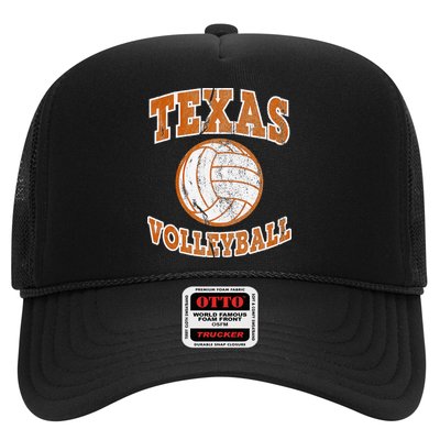 Texas Volleyball Vintage distressed  Trucker Hat