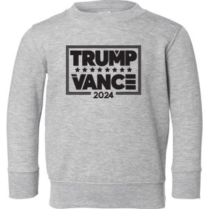 Trump Vance Voter Clothing 2024 Election Toddler Sweatshirt