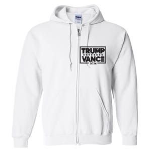 Trump Vance Voter Clothing 2024 Election Full Zip Hoodie