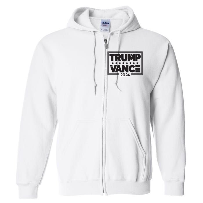 Trump Vance Voter Clothing 2024 Election Full Zip Hoodie