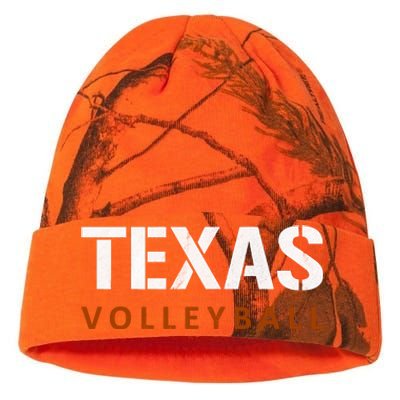 Texas Volleyball Vintage Distressed Kati Licensed 12" Camo Beanie