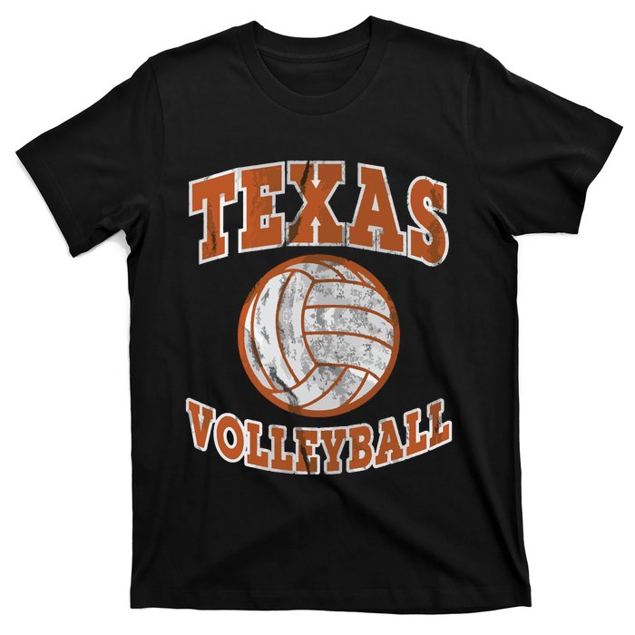 Texas Volleyball Vintage Distressed T-Shirt