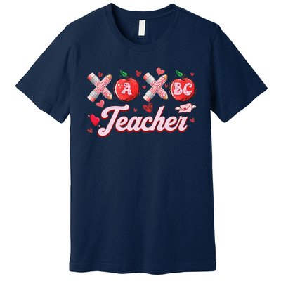 Teacher Valentines Valentines Day Gifts For Teachers Premium T-Shirt