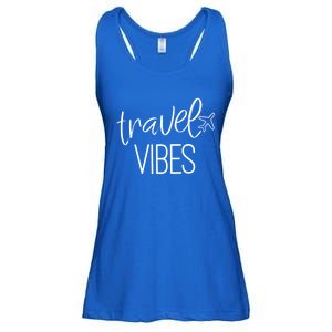 Travel Vibes Vacay Mode Wanderlust Meaningful Gift Ladies Essential Flowy Tank