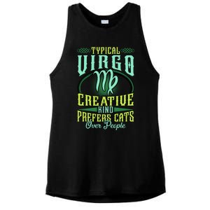 Typical Virgo Virgo Horoscope Astrology Funny Virgo Gift Ladies PosiCharge Tri-Blend Wicking Tank