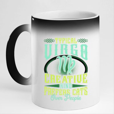 Typical Virgo Virgo Horoscope Astrology Funny Virgo Gift 11oz Black Color Changing Mug