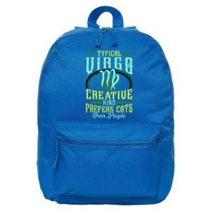 Typical Virgo Virgo Horoscope Astrology Funny Virgo Gift 16 in Basic Backpack