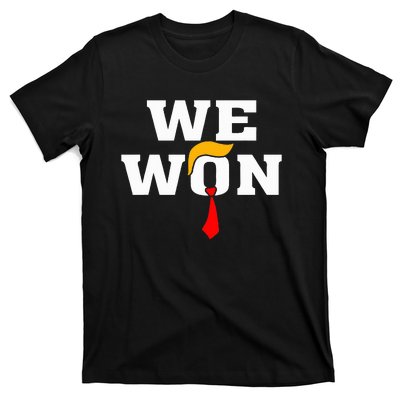 Trump Vance We Won Win Inauguration Day 2025 47th President T-Shirt