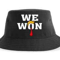 Trump Vance We Won Win Inauguration Day 2025 47th President Sustainable Bucket Hat