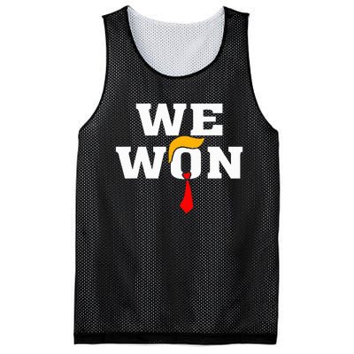 Trump Vance We Won Win Inauguration Day 2025 47th President Mesh Reversible Basketball Jersey Tank