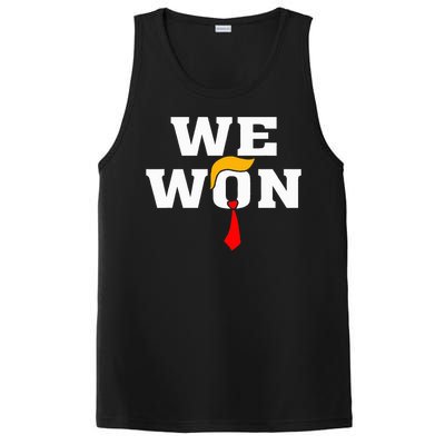 Trump Vance We Won Win Inauguration Day 2025 47th President PosiCharge Competitor Tank