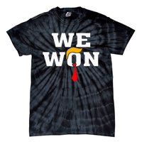 Trump Vance We Won Win Inauguration Day 2025 47th President Tie-Dye T-Shirt