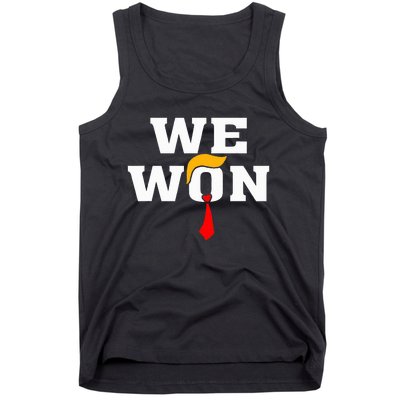 Trump Vance We Won Win Inauguration Day 2025 47th President Tank Top