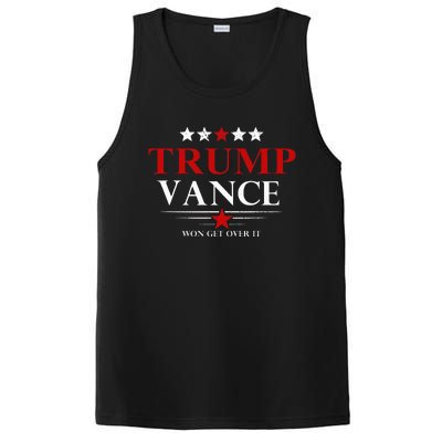 Trump Vance Won Get Over It President Inauguration Day 2025 PosiCharge Competitor Tank