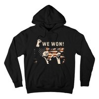 Trump Vance We Won Win Inauguration Day 2025 47th President Hoodie