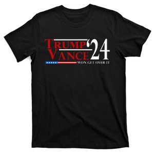 Trump Vance Won Get Over It President Inauguration Day 2025 T-Shirt