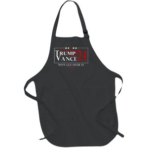 Trump Vance Won Get Over It President Inauguration Day 2025 Full-Length Apron With Pockets