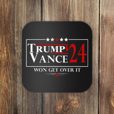 Trump Vance Won Get Over It President Inauguration Day 2025 Coaster