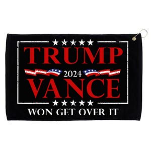 Trump Vance Won Get Over It President Inauguration Day 2025 Grommeted Golf Towel