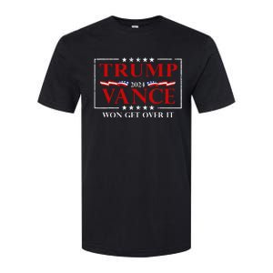 Trump Vance Won Get Over It President Inauguration Day 2025 Softstyle CVC T-Shirt