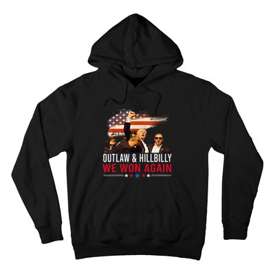 Trump Vance We Won Win Inauguration Day 2025 47th President Hoodie