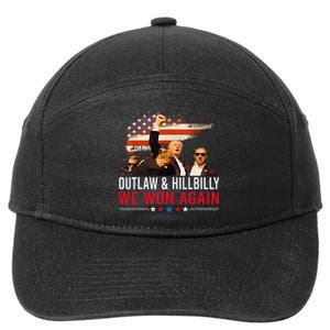 Trump Vance We Won Win Inauguration Day 2025 47th President 7-Panel Snapback Hat