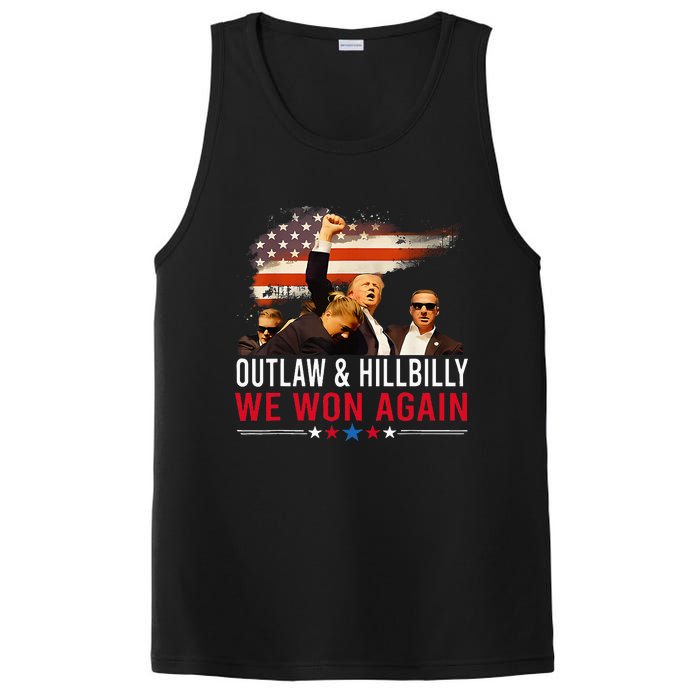 Trump Vance We Won Win Inauguration Day 2025 47th President PosiCharge Competitor Tank