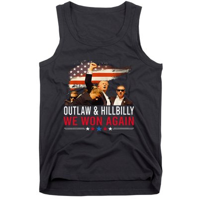 Trump Vance We Won Win Inauguration Day 2025 47th President Tank Top