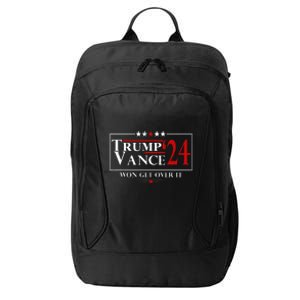 Trump Vance Won Get Over It President Inauguration Day 2025 City Backpack