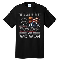 Trump Vance We Won Win Inauguration Day 2025 47th President Tall T-Shirt