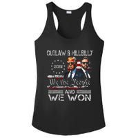 Trump Vance We Won Win Inauguration Day 2025 47th President Ladies PosiCharge Competitor Racerback Tank