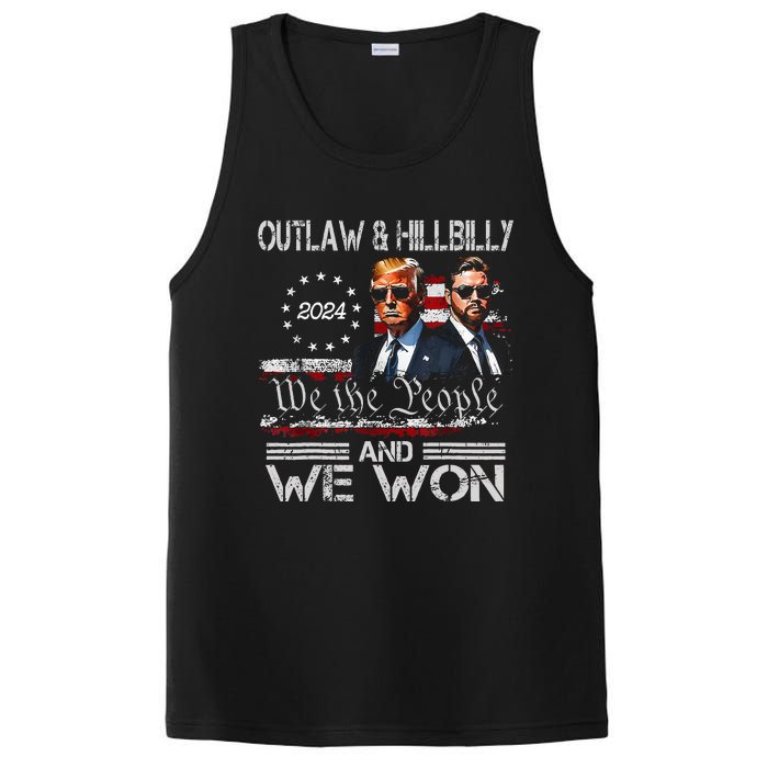 Trump Vance We Won Win Inauguration Day 2025 47th President PosiCharge Competitor Tank