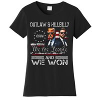 Trump Vance We Won Win Inauguration Day 2025 47th President Women's T-Shirt