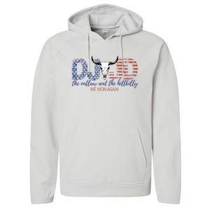 Trump Vance We Won Win Inauguration Day 2025 47th Performance Fleece Hoodie