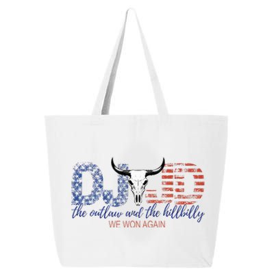 Trump Vance We Won Win Inauguration Day 2025 47th 25L Jumbo Tote