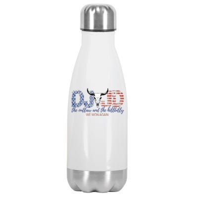 Trump Vance We Won Win Inauguration Day 2025 47th Stainless Steel Insulated Water Bottle