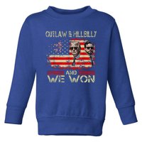 Trump Vance We Won Win Inauguration Day Toddler Sweatshirt