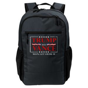 Trump Vance Won Get Over It President Inauguration Day 2025 Daily Commute Backpack