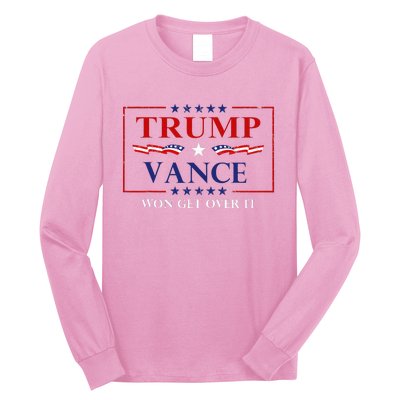 Trump Vance Won Get Over It President Inauguration Long Sleeve Shirt