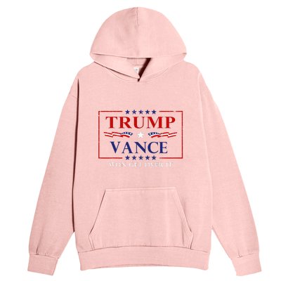 Trump Vance Won Get Over It President Inauguration Urban Pullover Hoodie