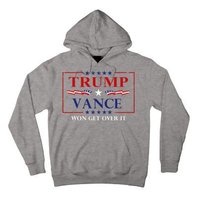 Trump Vance Won Get Over It President Inauguration Tall Hoodie