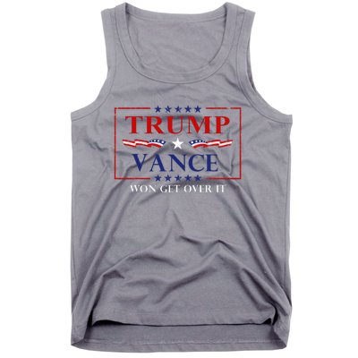 Trump Vance Won Get Over It President Inauguration Tank Top