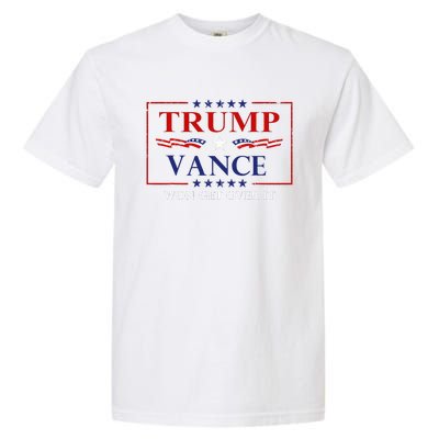 Trump Vance Won Get Over It President Inauguration Garment-Dyed Heavyweight T-Shirt